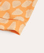 Long Sleeve Sunsuit: Apricot Shell