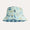 Recycled Bucket Hat: Sealife/ Stripe