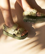 Sandals: Pistachio