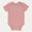 Bodysuit Short Sleeves Rib: Vintage Pink