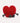 Thumbnail for Amuseable Red Heart Large: Red