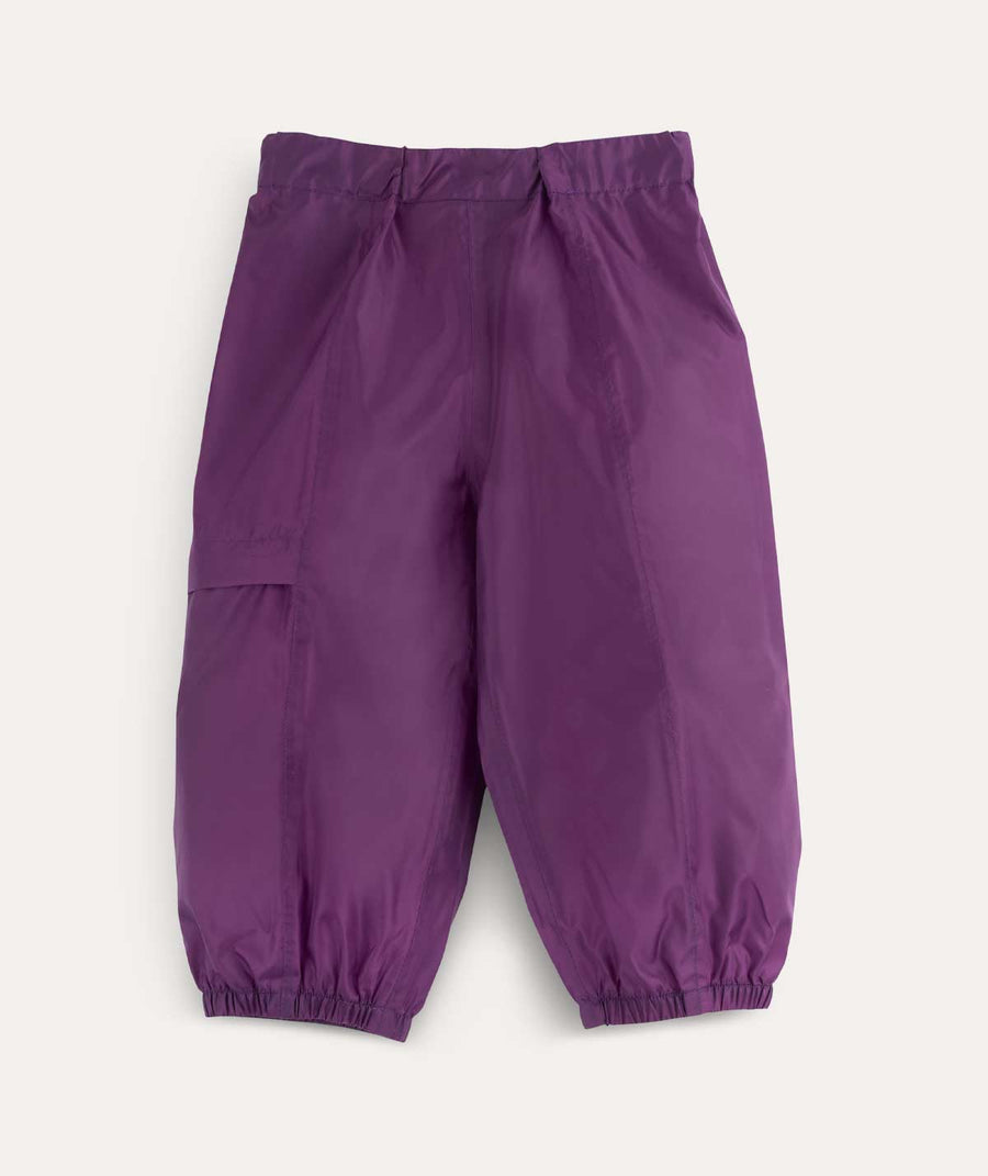 Packaway Waterproof Trousers: Amethyst