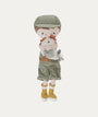 Farmer Jim with Chicken Cuddle Doll: Green