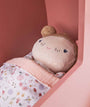 Doll Pram with Textiles & Doll: Pink