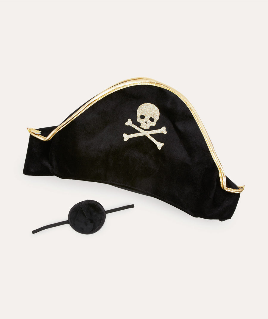 Pirate Dress-Up Set: Black