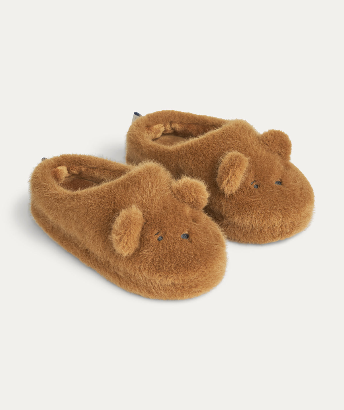 Buy the Brown Liewood Aviaja Bear Slippers KIDLY