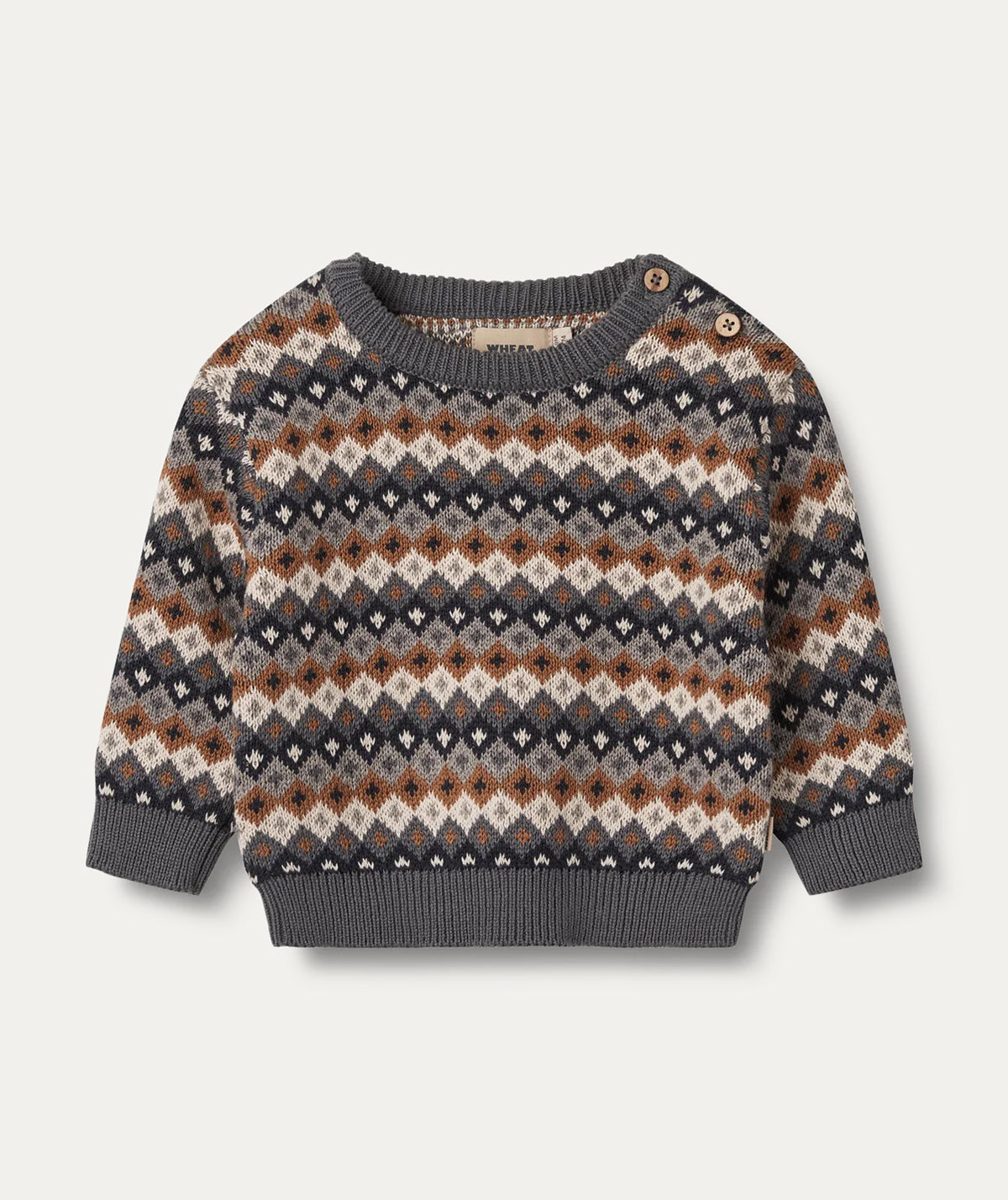 Pullover jacquard deals