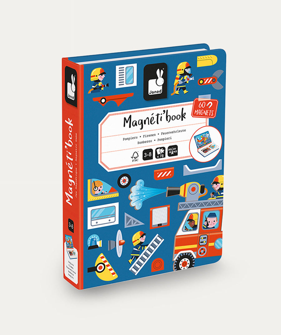 Magnetibook Educational Toy: Firefighter