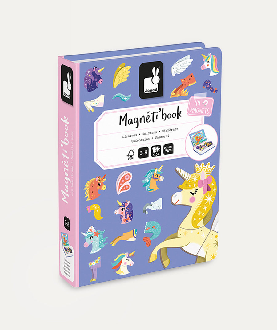Magnetibook Educational Toy: Unicorn
