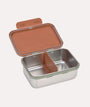 Lunchbox Stainless Steel: Happy Prints Caramel