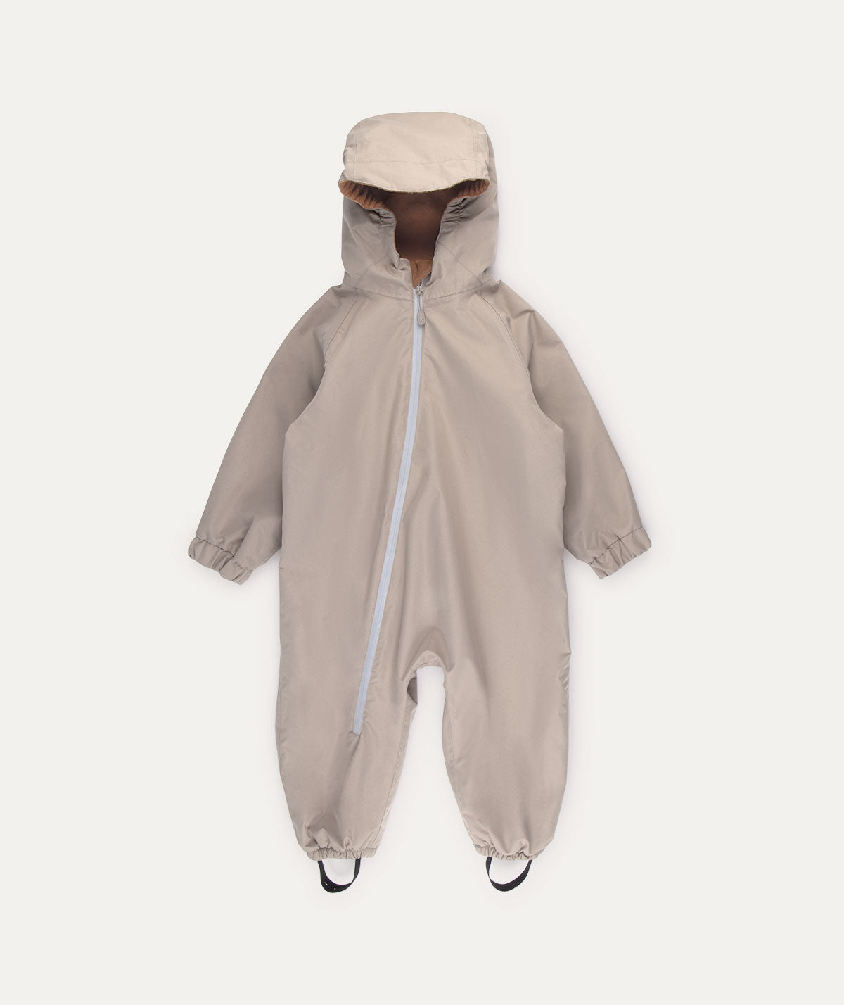 Fleece Lined Puddle Suit Neutral Greige KIDLY