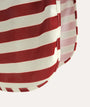 Recycled Sun Hat: Red Stripe