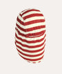 Recycled Sun Hat: Red Stripe