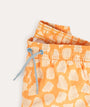 Recycled Swim Shorts: Apricot Shell