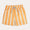 Recycled Swim Shorts: Apricot Stripe