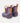 Thumbnail for Short Rain Boot: Lilac/ Apricot Mix