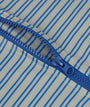 3/4 Sleeve Sunsuit - Blue Stripe
