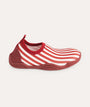 Swim Shoe: Red Stripe