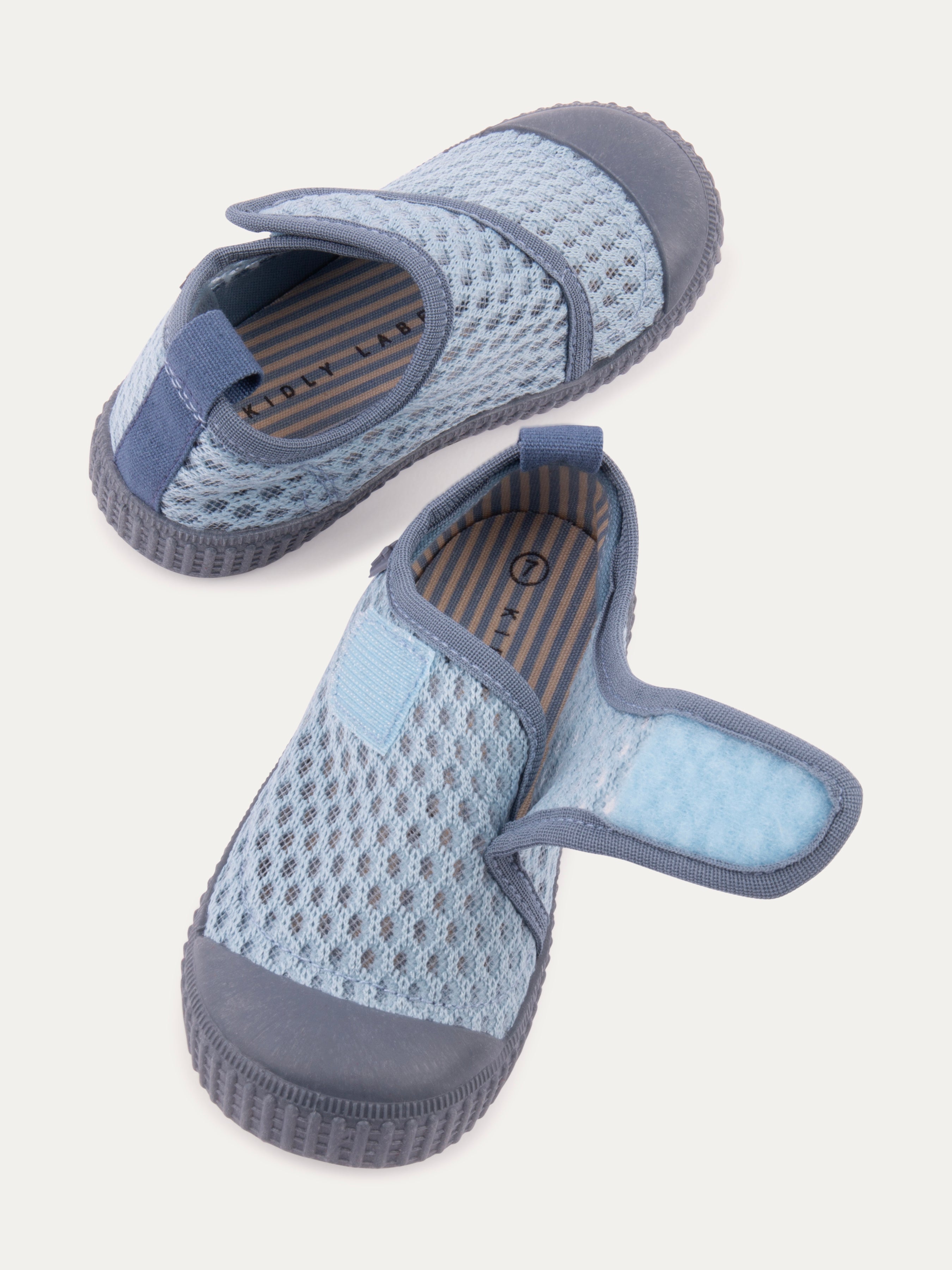 Mesh Beach Shoes Sea Blue KIDLY
