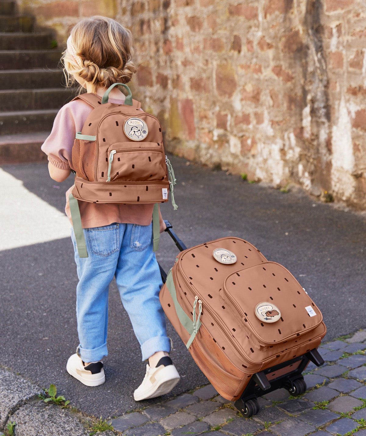 Buy the Brown Lassig Trolley Happy Prints KIDLY