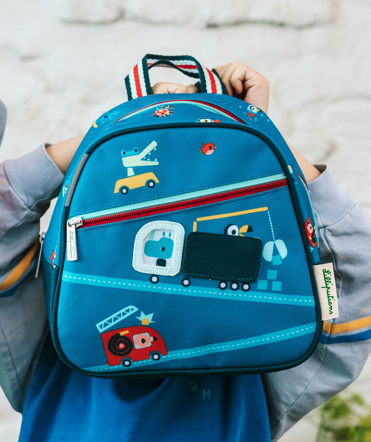 On The Road Backpack Blue KIDLY
