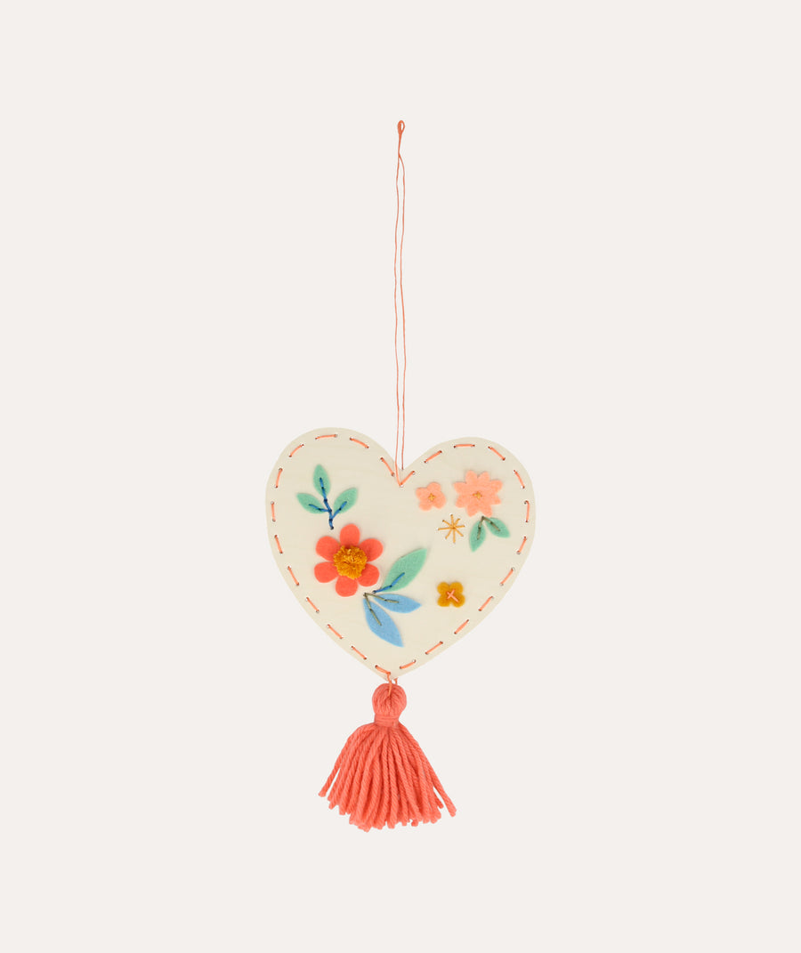 Heart Embroidery Kit