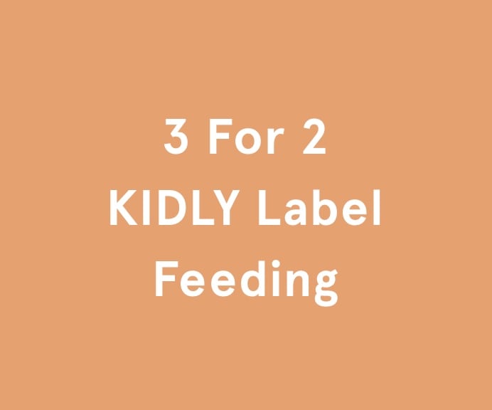3 for 2 KIDLY Label Feeding