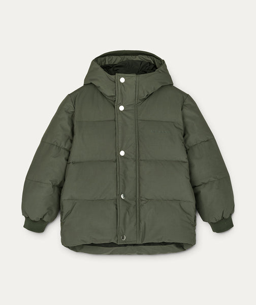 Buy the Green Liewood Palle Puffer Down Jacket KIDLY
