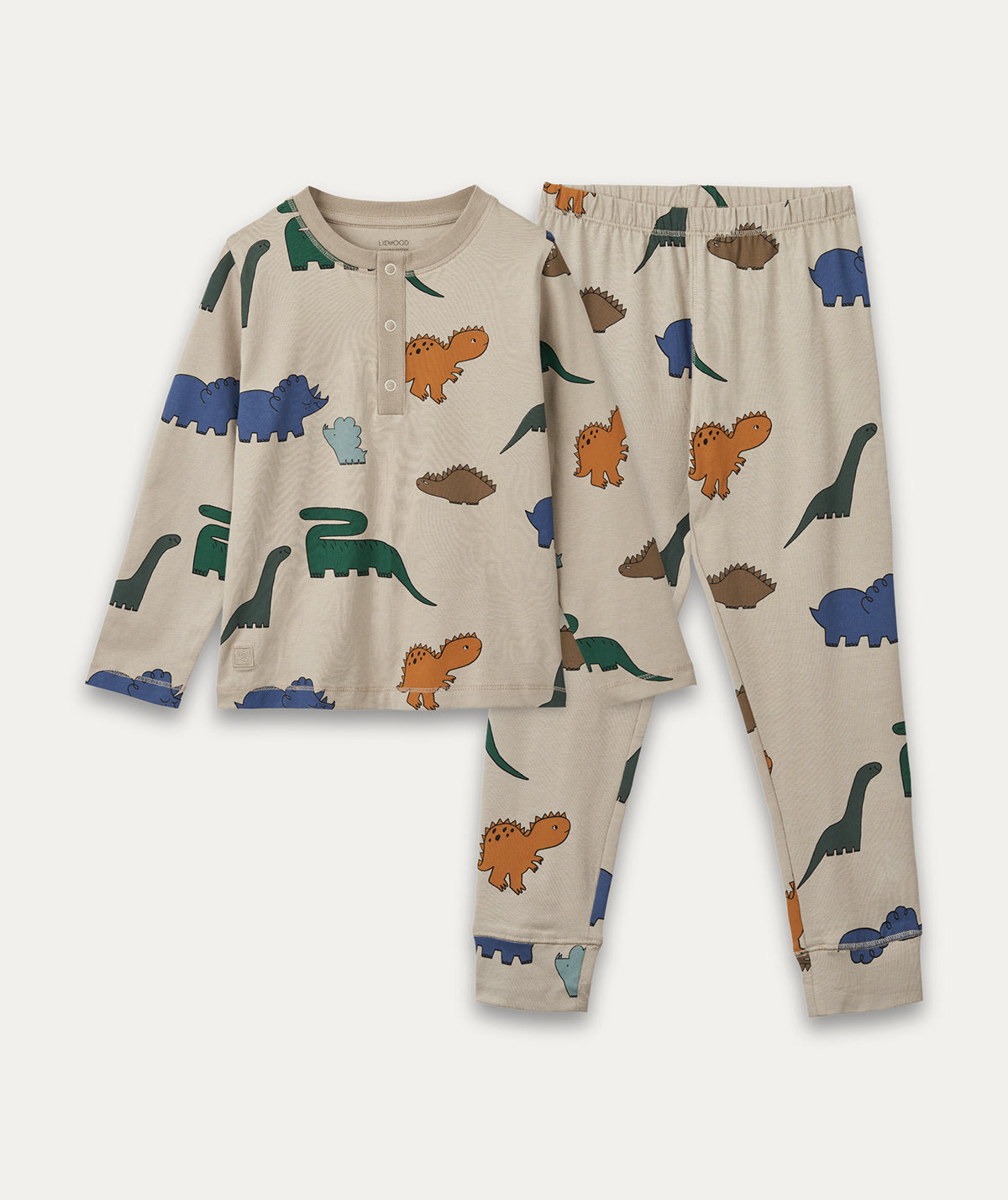 Buy the Cream Liewood Wilhelm Pyjama Set KIDLY