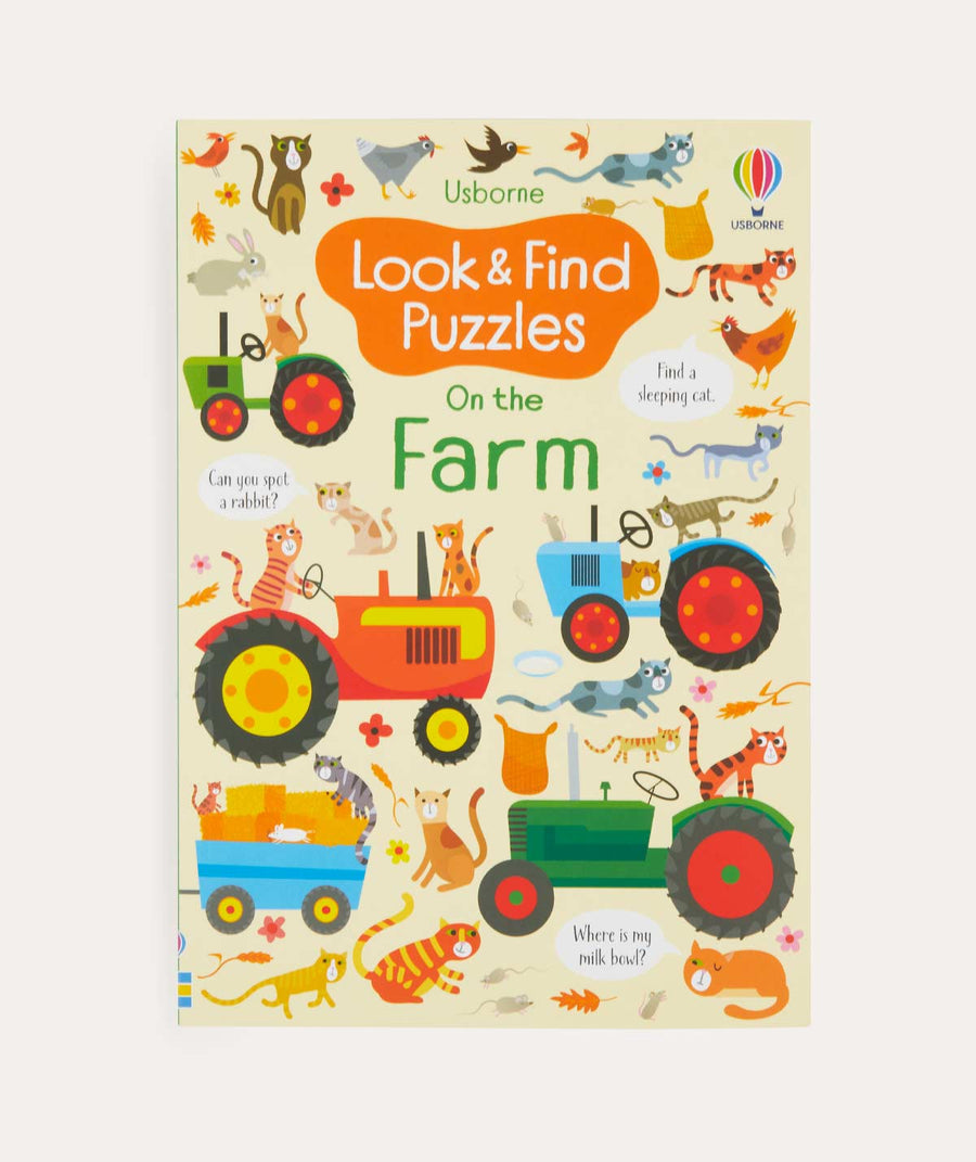 Look And Find Puzzles: On the Farm