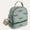 Kiddish Insulated Lunch Bag: Green Croco