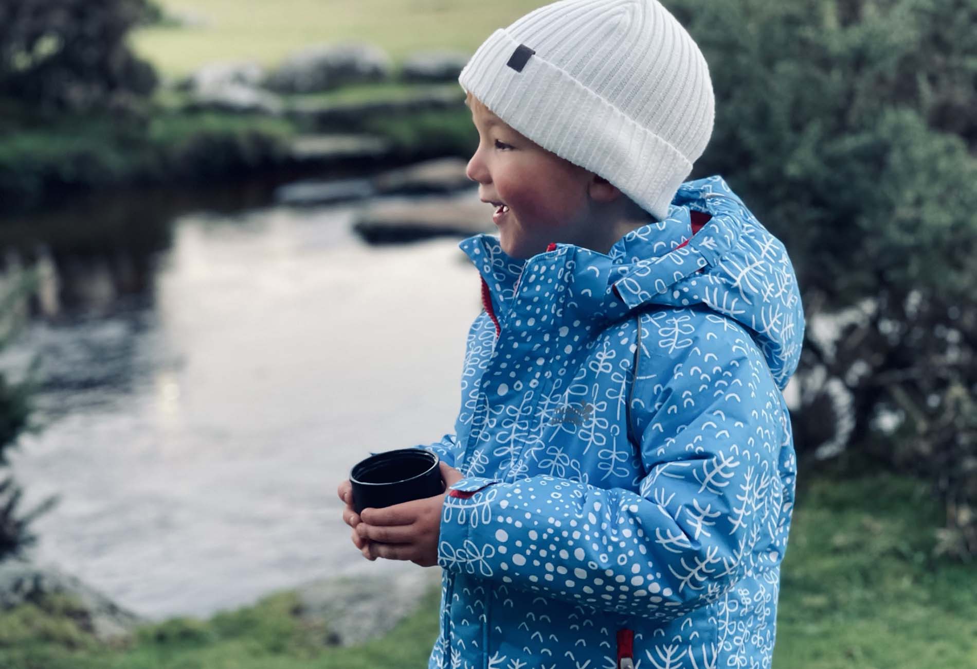 Buy the Blue Muddy Puddles Blizzard Ski Jacket KIDLY
