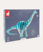 3D Diplodocus Puzzle: Blue