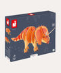 3D Triceratops Puzzle: Orange
