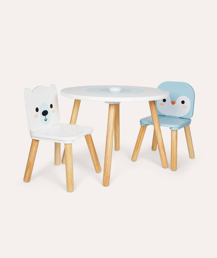 Polar Table And 2 Chairs: Polar