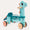 Ride-on Dino Portosaurus: Blue