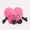 Amuseable Pink Heart Little: Pink