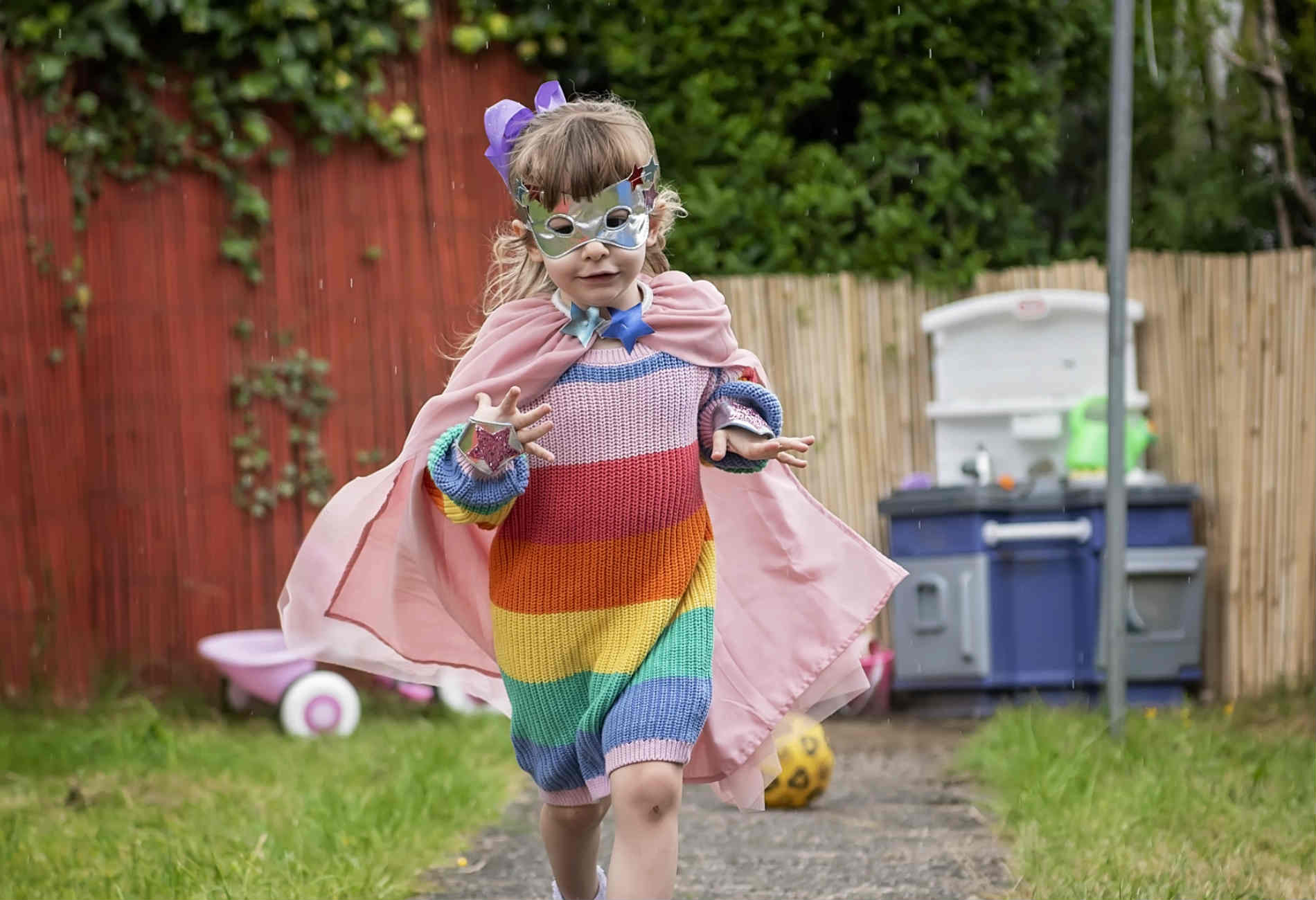 Buy the Blue Meri Meri Superhero Cape Dress Up KIDLY
