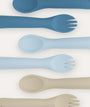 6-Pack Spoons & Forks: Ocean Mix