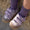 Canvas Trainers: Lilac Gingham