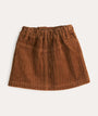 Organic Cord Skirt: Chai