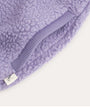 Sherpa Sweatshirt: Lavender Grey