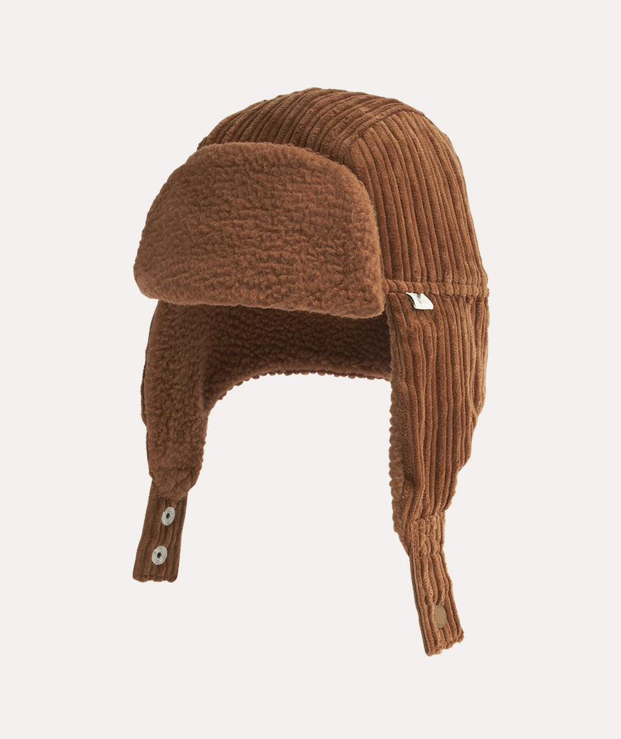 Sherpa Trapper Hat: Chai