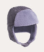 Sherpa Trapper Hat: Lavender Grey