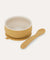 Suction Bowl & Spoon Set: Toffee Mix