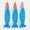 Rice Wax Bath Crayons 3 Colours: Coral (Pink, Orange, Red)
