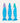 Thumbnail for Rice Wax Bath Crayons 3 Colours: Fish (Purple, Blue, Green)