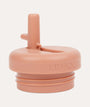 Lid With Straw and Brush for Wilson Foldable Bottle: Tuscany Rose