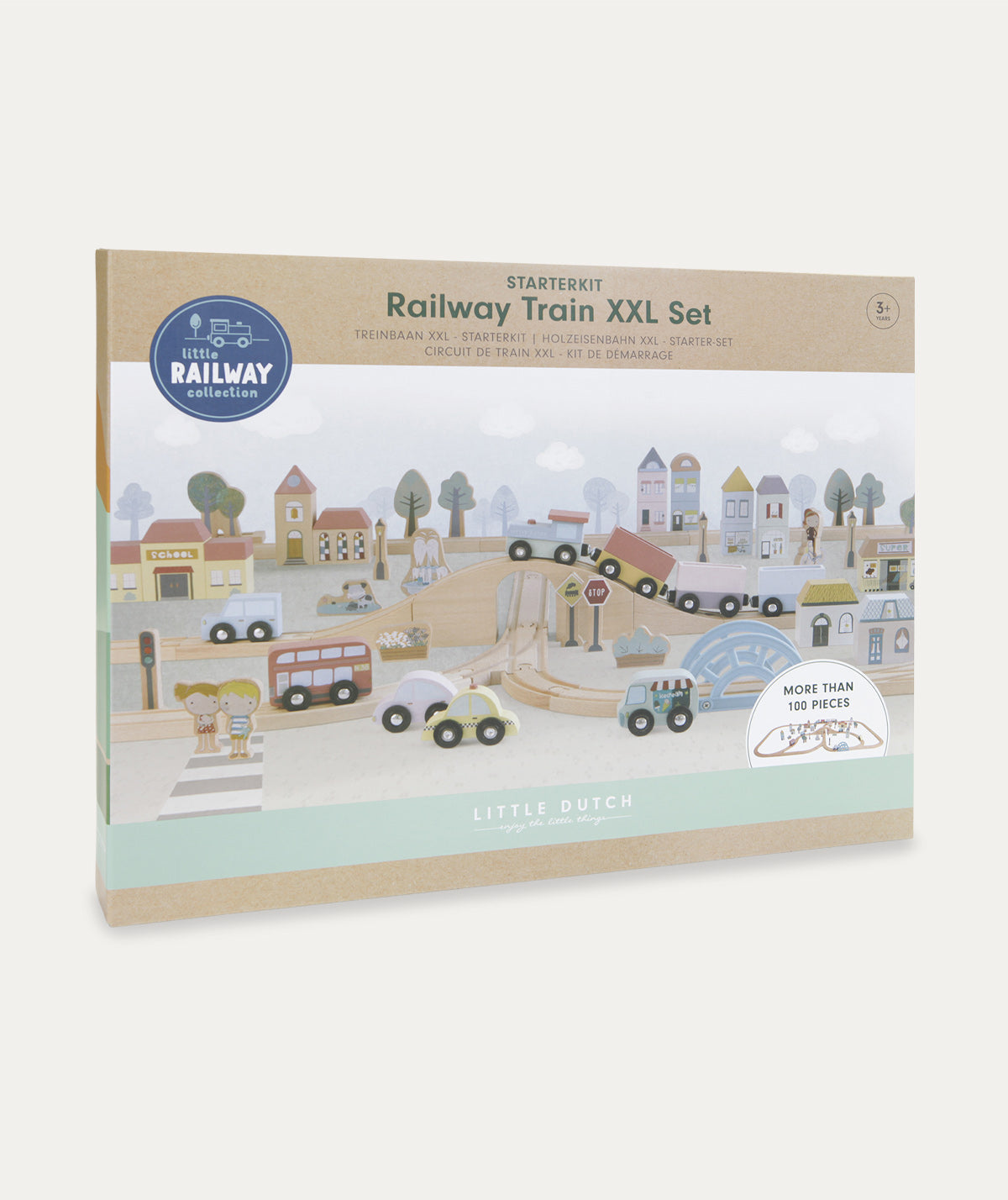 Little dutch wooden train sales