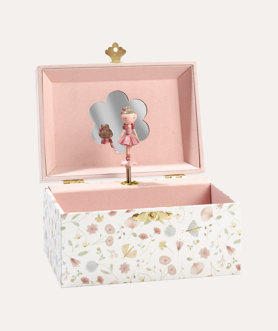 Musical Jewellery Box Rosa: Flowers & Butterflies